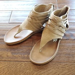 Sizes 6-11 Authentic Gypsy Jazz Sandals Carly Tan